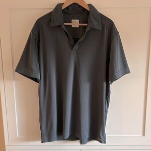 Field and Stream Polo Short Sleeves Shirt Collared Golf Size Large